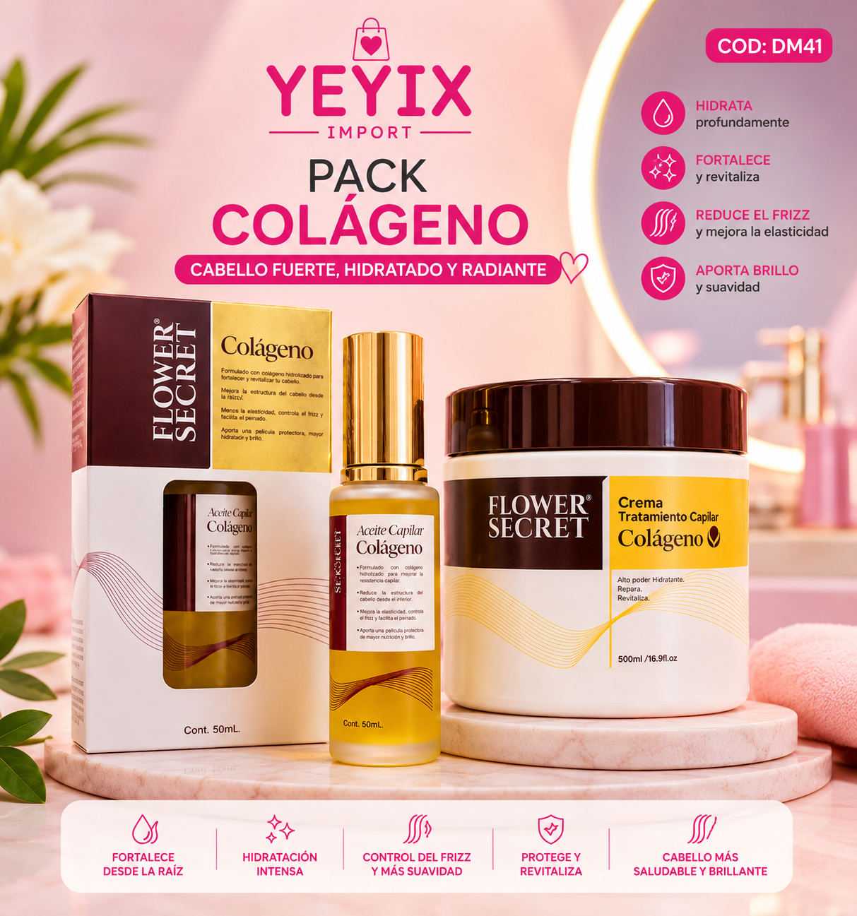 PACK ACEITE + CREMA COLAGENO