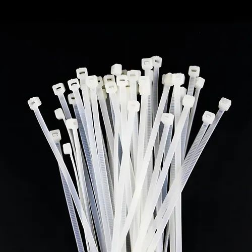 100 piezas amarres blancos