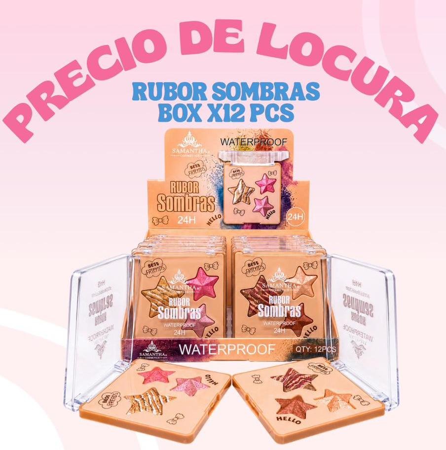 RUBOR SOMBRAS SAMANTHA
