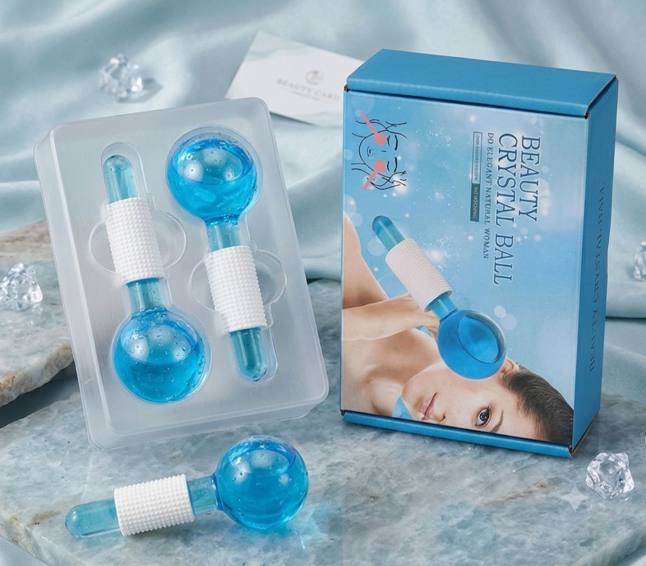 BOLA DE HIELO PARA EL ROSTRO