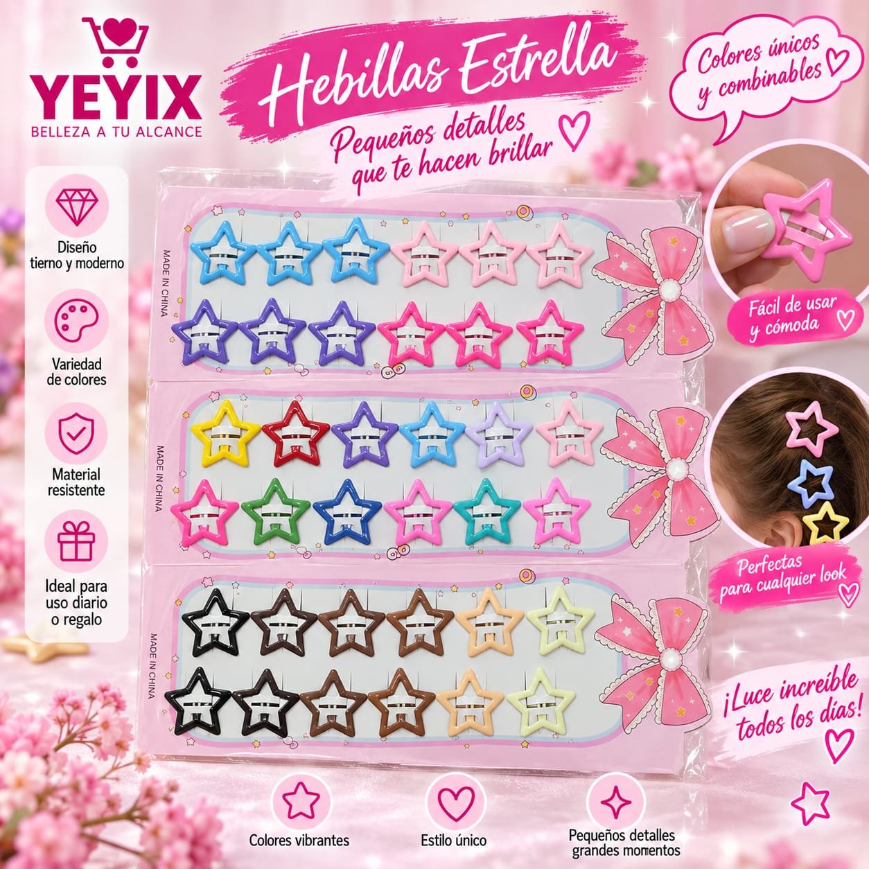 SET DE 12 TIKTAK ESTRELLA