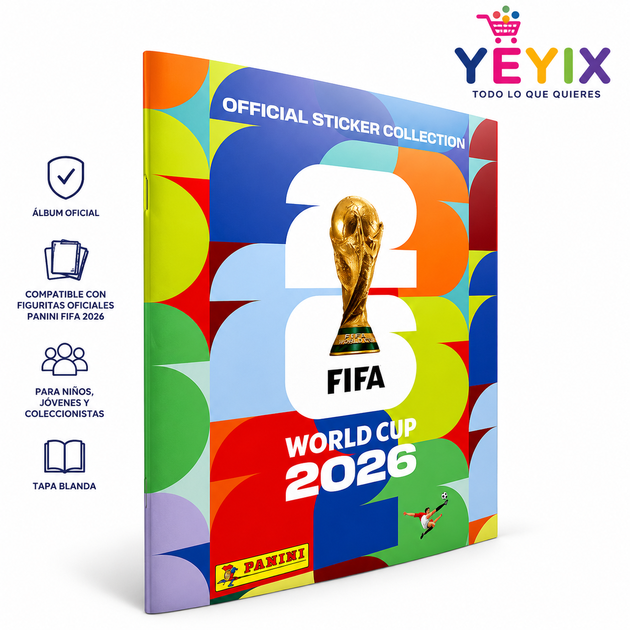 ÁLBUN PANINI MUNDIAL 2026