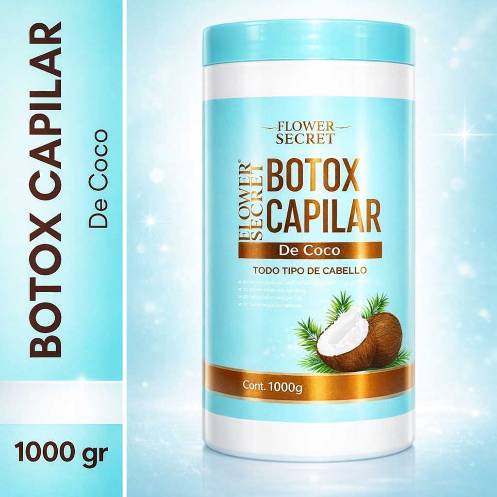 BOTOX CAPILAR DE COCO FLOWER SECRET 1000G