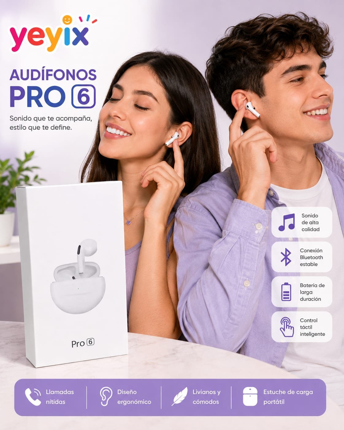 AUDIFONOS PRO 6