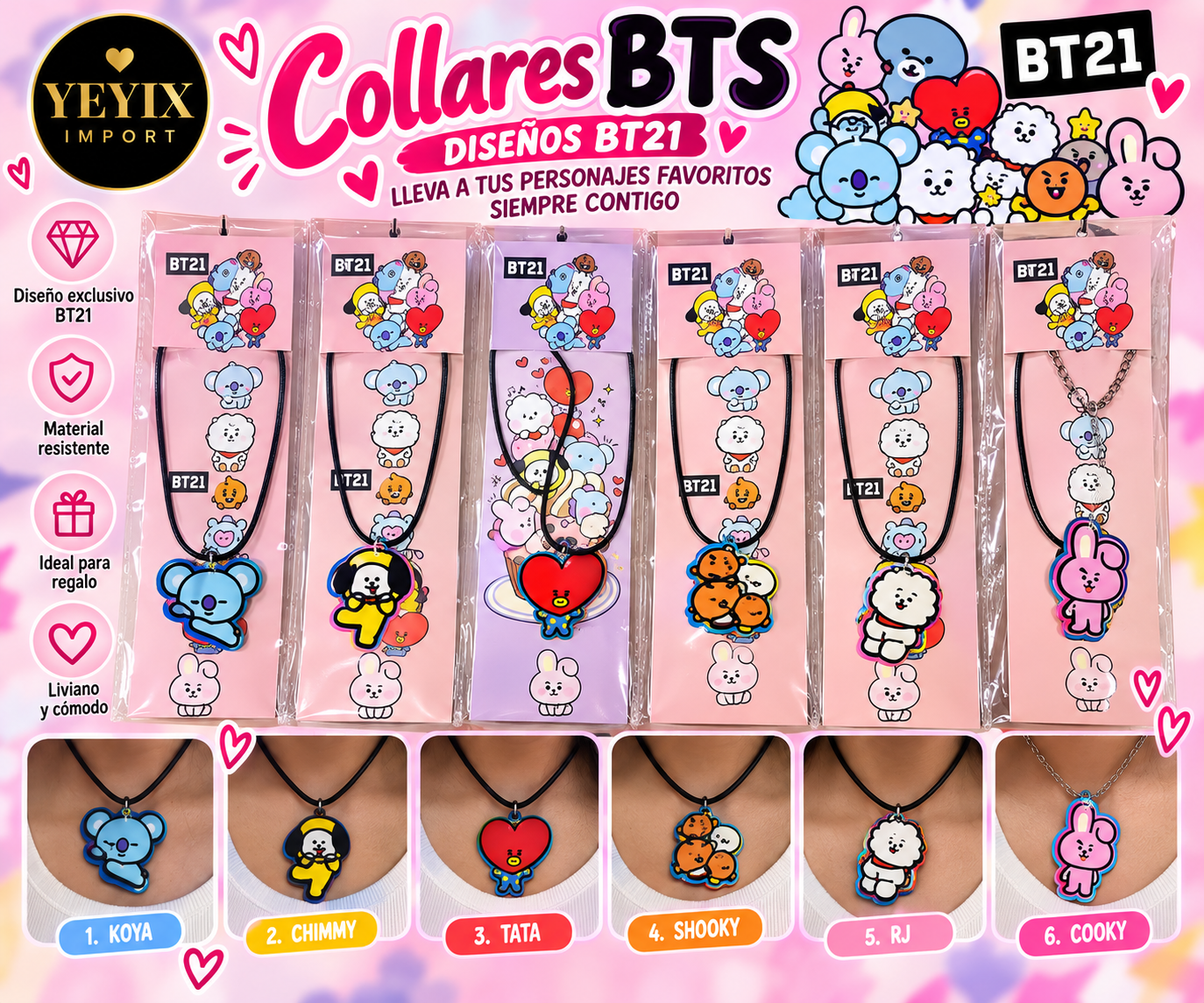 COLLAR BTS