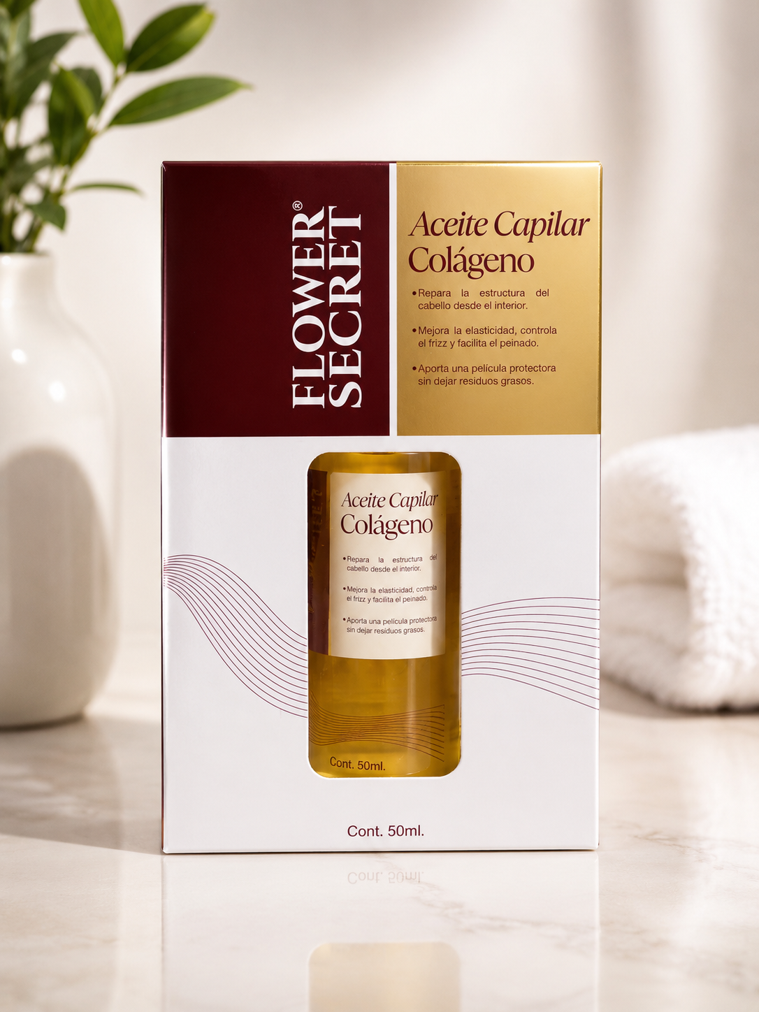 ACEITE CAPILAR COLÁGENO
