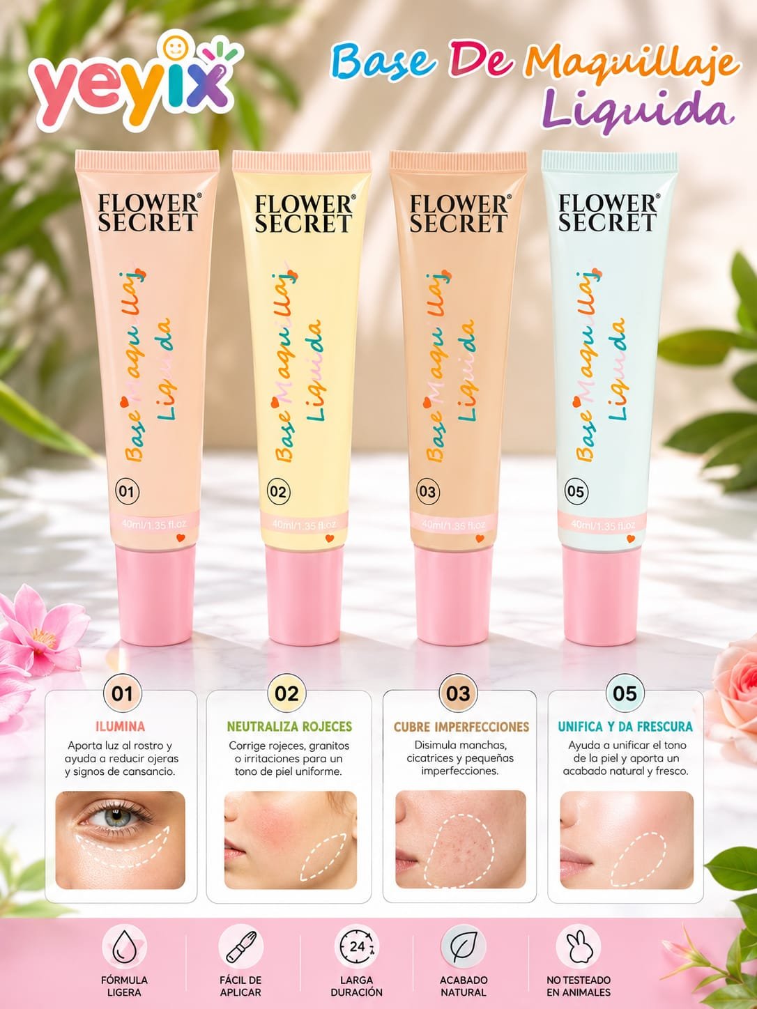 CORRECTOR DE INPERFECCIONES FLOWER SECRET