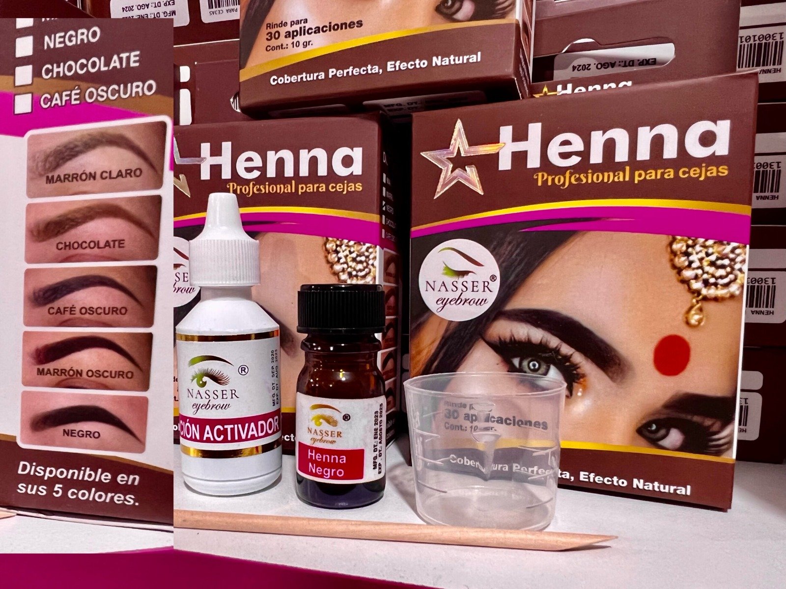 TINTA HENNA PARA CEJAS