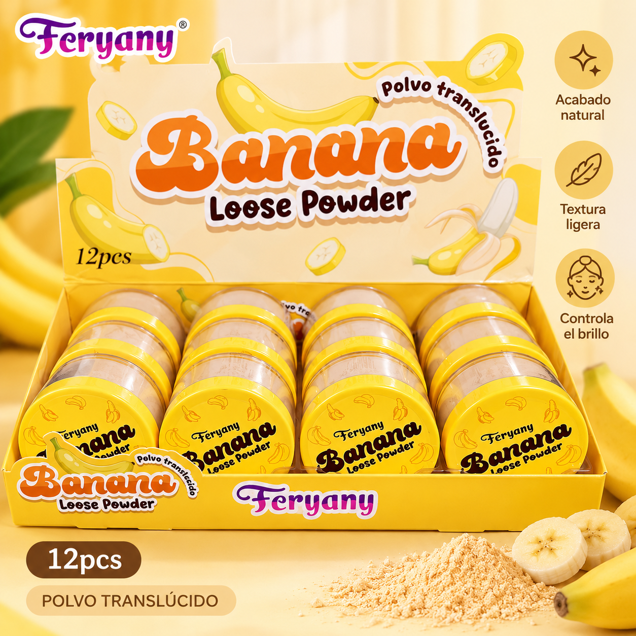 POLVO TRANSLUCIDO BANANA 13g.