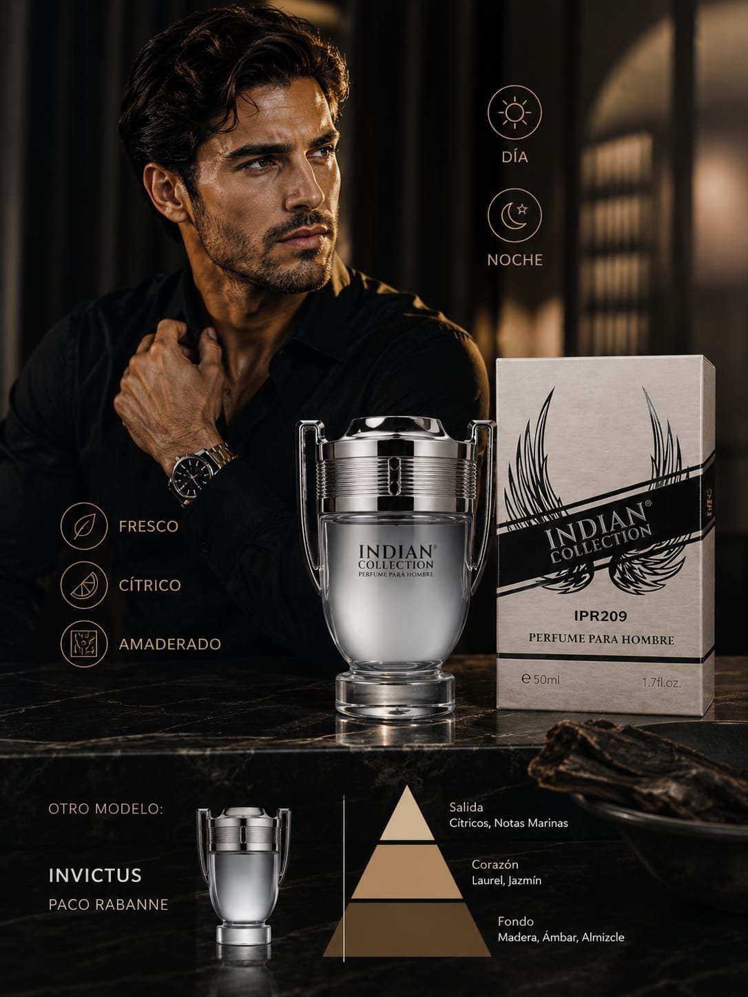 PERFUME DUPE DE INVICTUS-PACO RABANNE