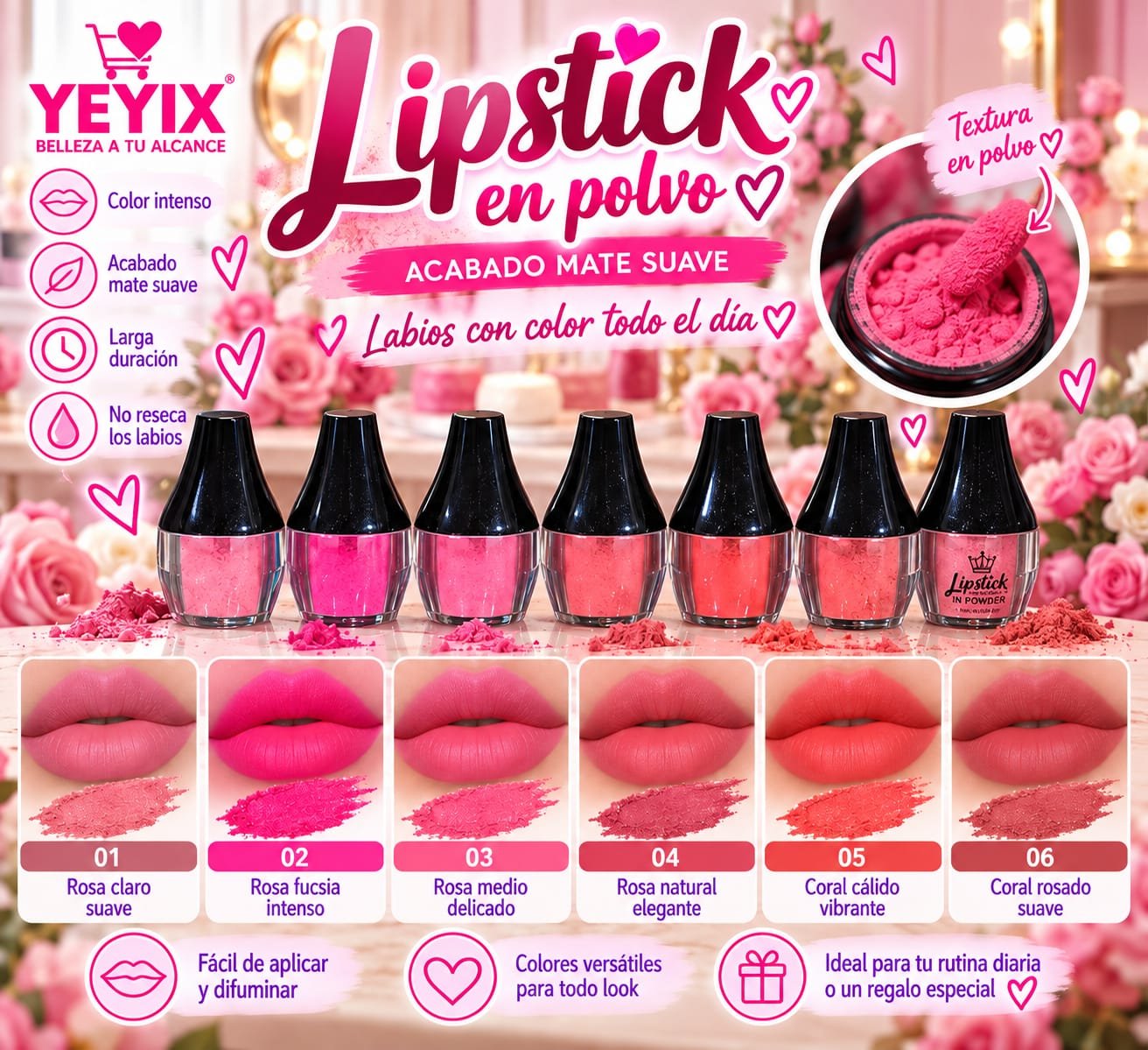 LABIAL EN POLVO
