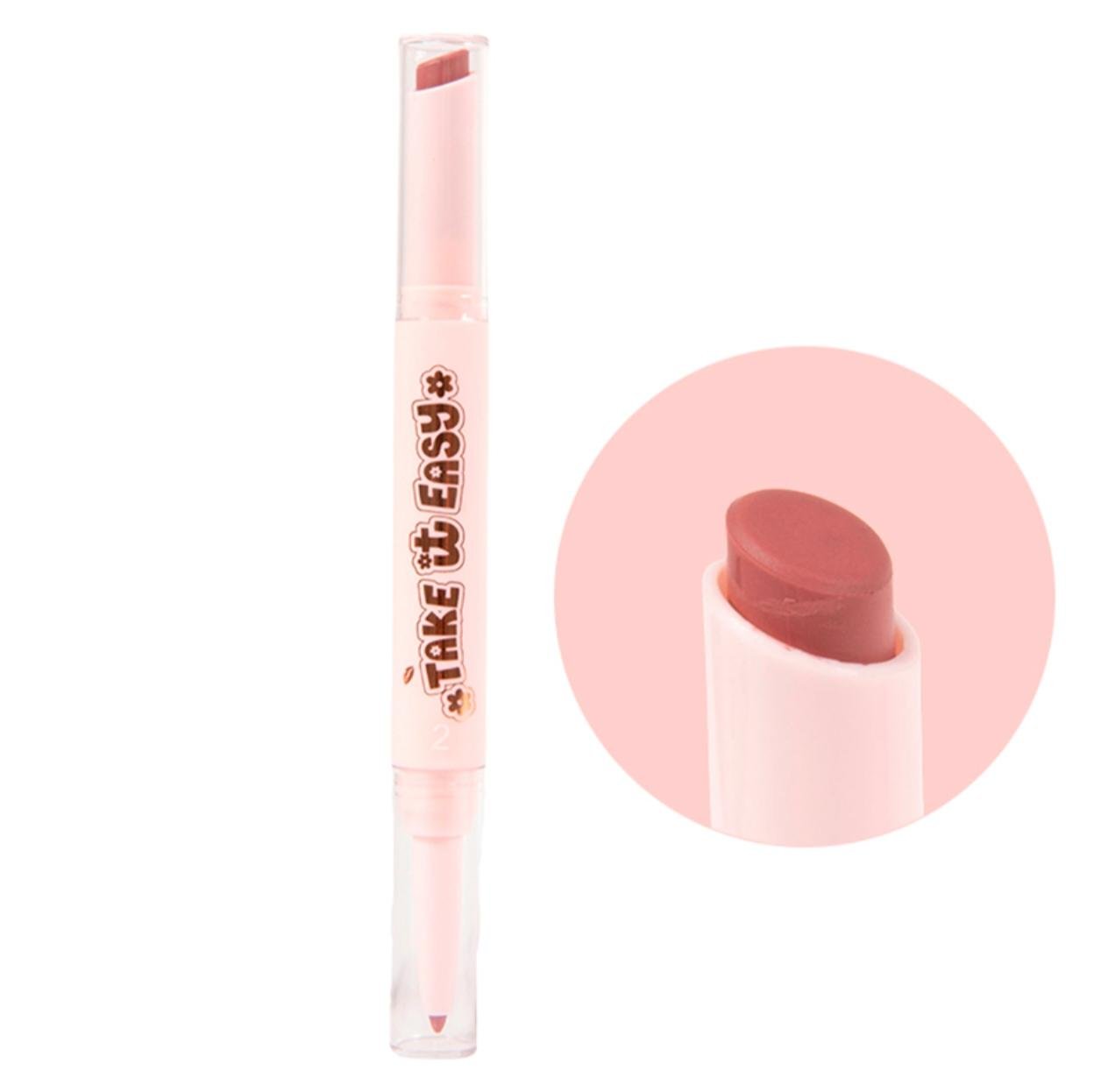 Labiales matte 2 en 1 USHAS